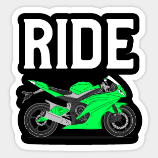 Ride - Sports bike Sticker